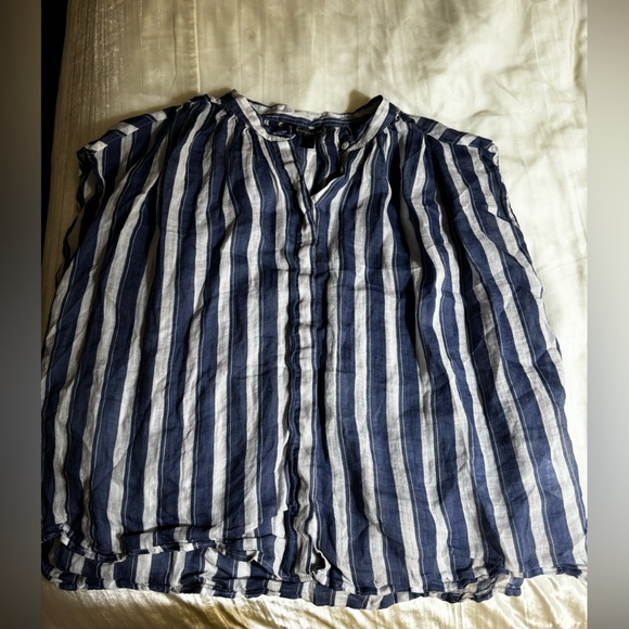 Banana Republic Oversized Ramie Shirt - Picture 2 of 5